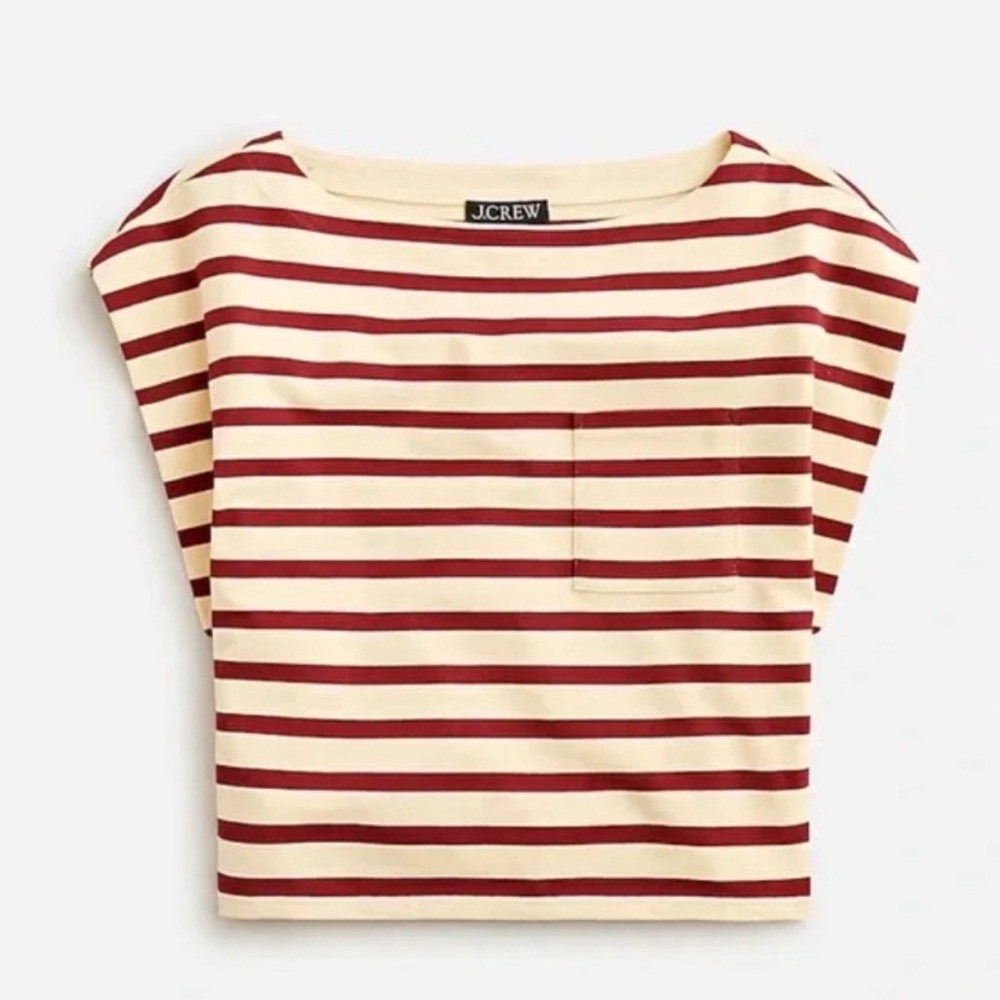 Striped JCrew top. - Picture 2 of 4